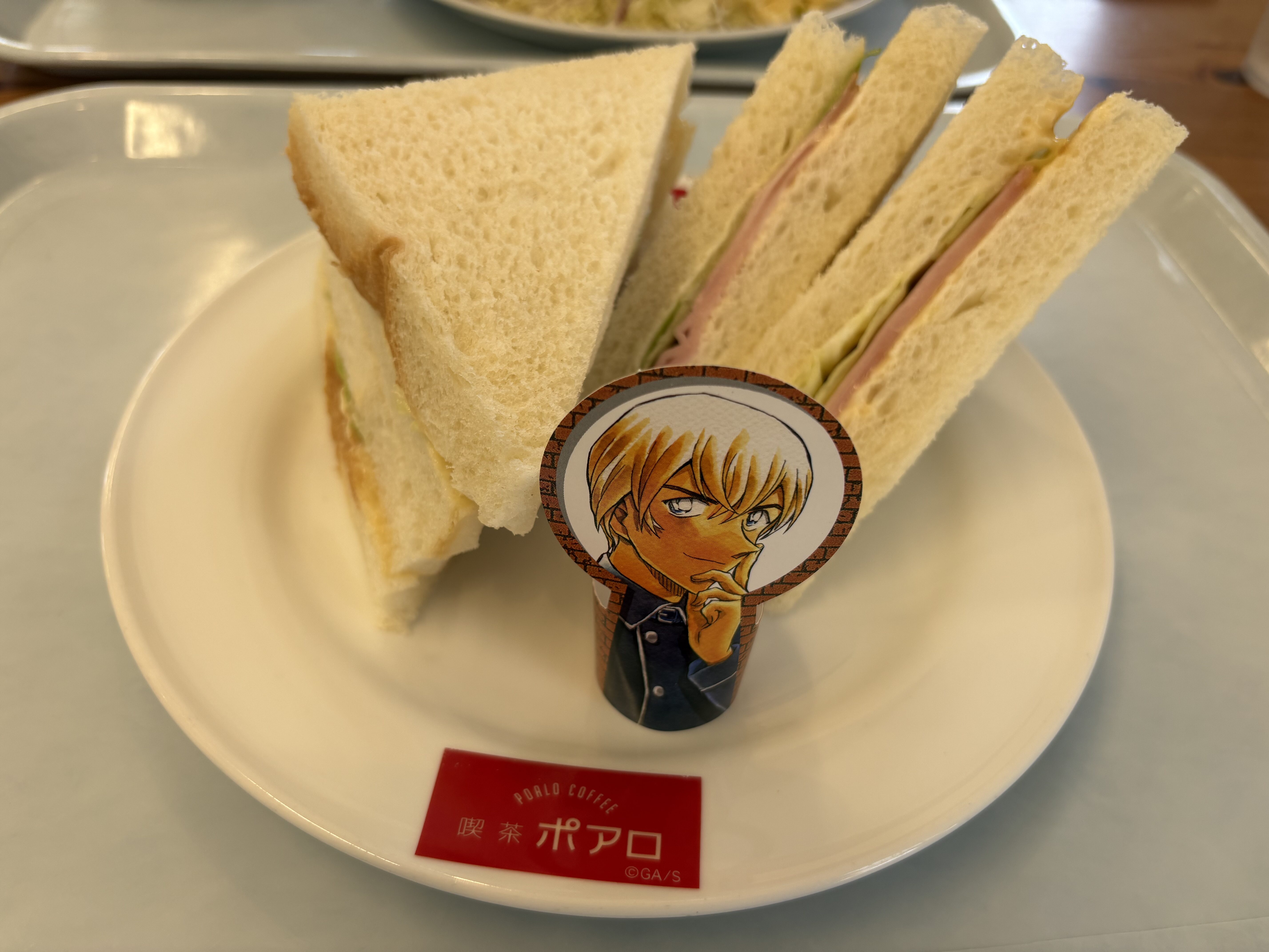 ポアロのサンドイッチ
